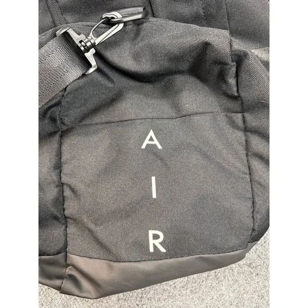Jordan Jumpman Black Duffle Gym Bag Medium Logo Polyester